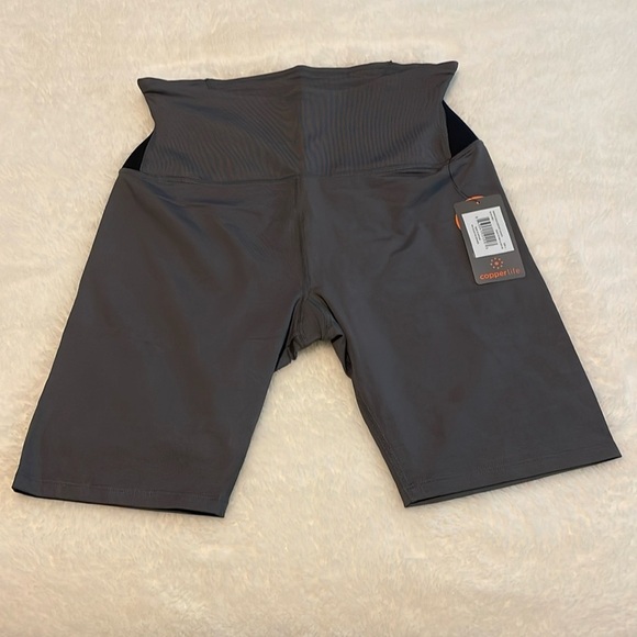 COPPERLIFE Legging Shorts with Z-Compression Back Support Copper Zenergy… - Picture 1 of 7